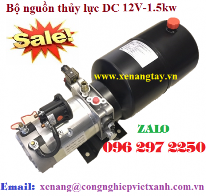 Bộ nguồn thủy lực DC 12V-1.5kw