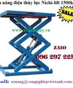 Bàn nâng điện thủy lực Nichi-lift 1500kg