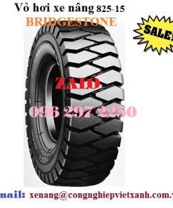 Vỏ xe nâng 825-15-bridgestone