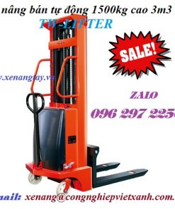 Xe nâng bán tự động 1500kg cao 3m3 TW-LIFTER