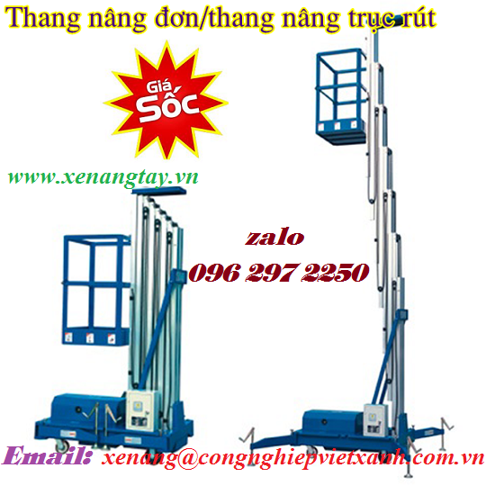 Thang nâng đơn Nichi-lift Japan