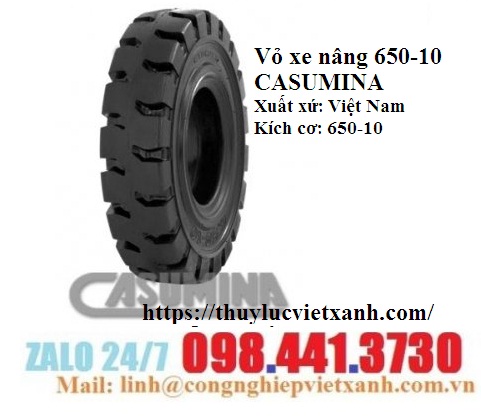 Vỏ xe nâng 650-10 CASUMINA