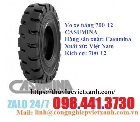 Vỏ xe nâng Casumina từ thương hiệu Việt Xanh