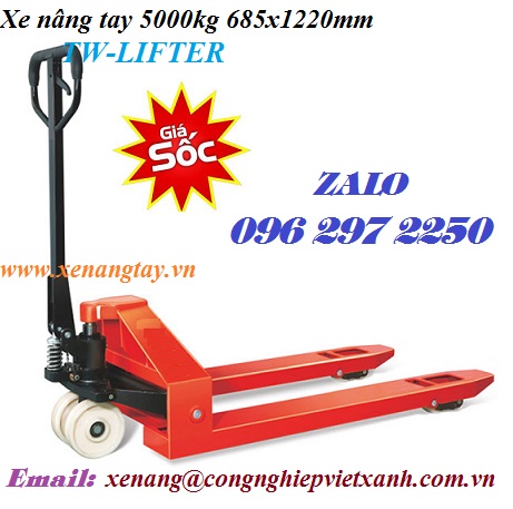 Xe nâng tay 5000kg TW-LIFTER