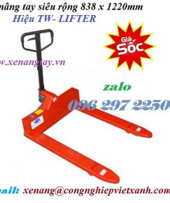 Xe nâng tay siêu rộng 838 x 1220mm TW- LIFTER