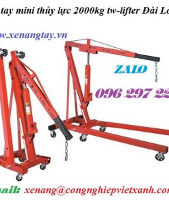 Cẩu tay mini thủy lực 2000kg tw-lifter Đài Loan