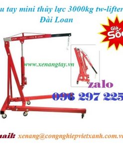 Cẩu tay mini thủy lực 3000kg tw-lifter Đài Loan