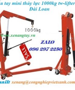 Cẩu tay mini thủy lực 1000kg tw-lifter Đài Loan