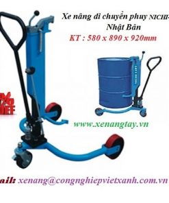 Xe nâng di chuyển phuy DP25 hiệu NICHI-LIFT Nhật Bản