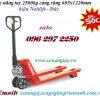 Xe nâng tay 2500kg hiệu Noblift - Đức càng rộng 685x1220mm