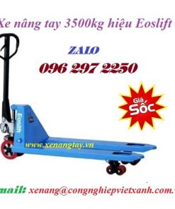 Xe nâng tay 3500kg hiệu Eoslift