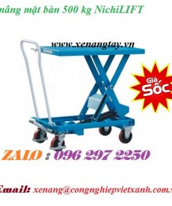 Xe nâng mặt bàn 500 kg NichiLIFT