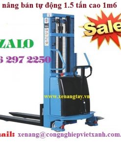 Xe nâng bán tự động 1.5 tấn cao 1m6 GamLift