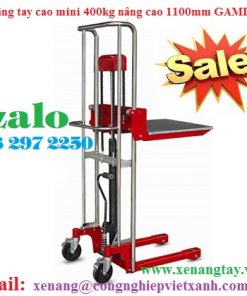 Xe nâng tay cao mini 400kg nâng cao 1100mm GAMLIFT