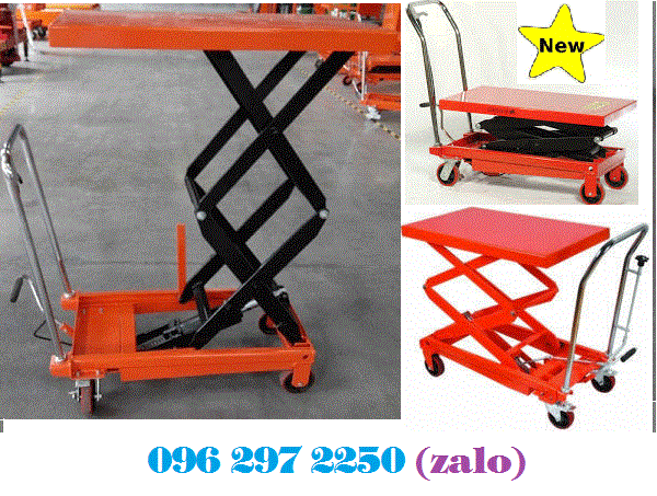 Xe nâng mặt bàn 350kg nâng cao 1m585 hiệu Gamlift-Mỹ