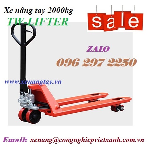 Xe nâng tay 2000kg ( 2 tấn ) TW-LIFTER