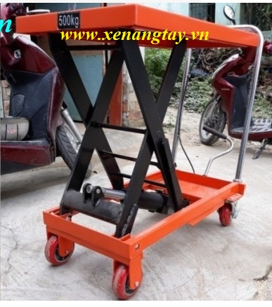 Bàn nâng tay 500kg nâng cao 900mm hiệu TW-LIFTER Đài Loan