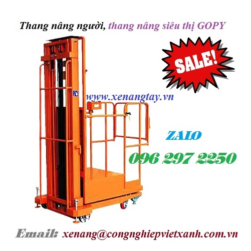 Thang nâng người, thang nâng siêu thị GOPY