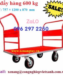 XE ĐẨY HÀNG 4 BÁNH XE 600KG XTH250S2