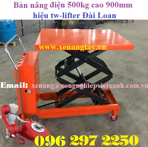 ban-nang-dien-500-kg-cao-900mm