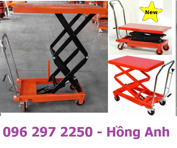 Bàn nâng tay 800kg nâng cao 1m hiệu TW-LIFTER Đài Loan