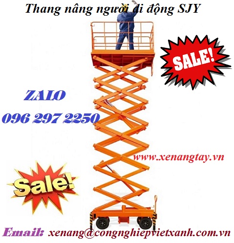 Thang nâng người di động SJYThang nâng người di động SJY