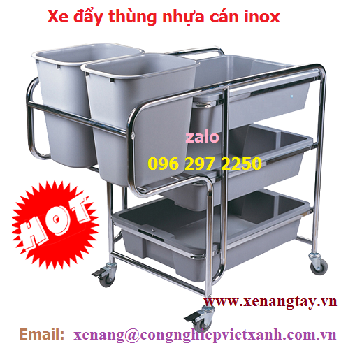 Xe thu dọn thức ăn