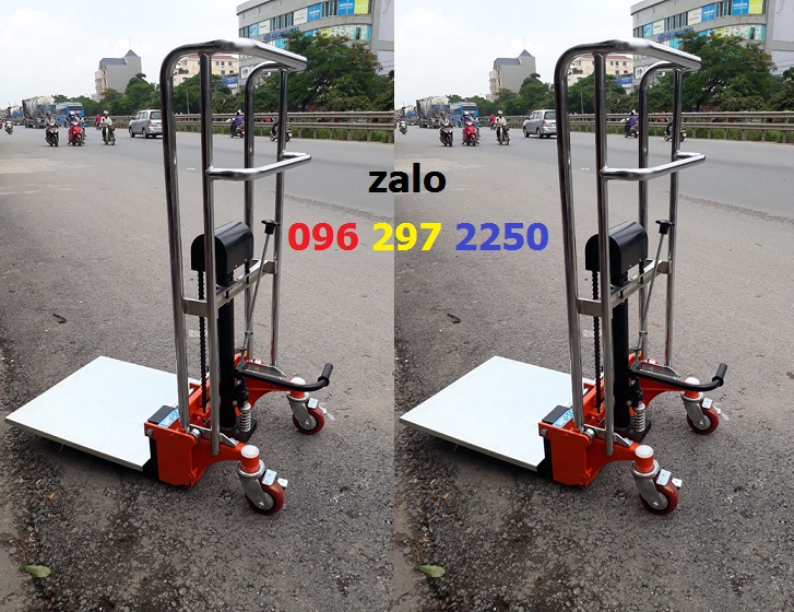 Xe nâng tay cao mini 400kg nâng cao 1100mm GAMLIFT