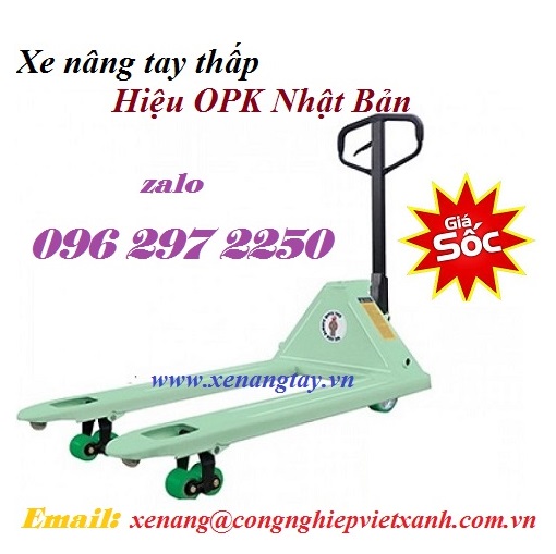 Xe nâng tay thấp OPK Nhật Bản