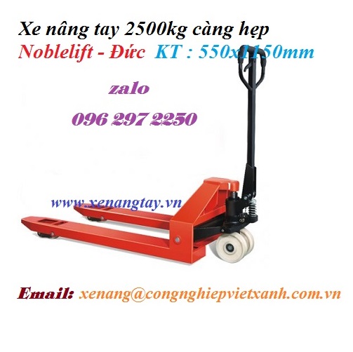 Xe nâng tay 2500kg (2.5 tấn) TW-LIFTER