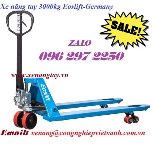 Xe nâng tay 3000kg Eoslift-Germany