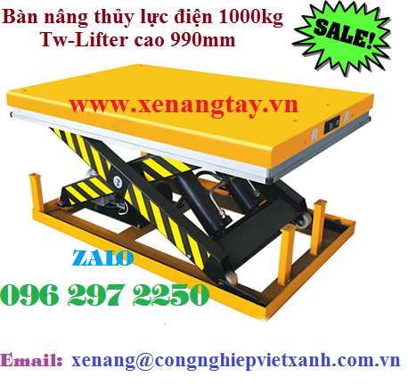 BÀN NÂNG THỦY LỰC 1000KG TW-LIFTER