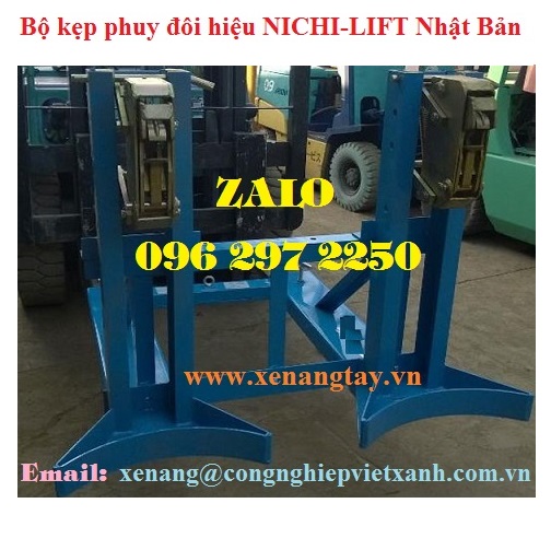 Bộ kẹp phuy đôi hiệu NICHI-LIFT Nhật Bản