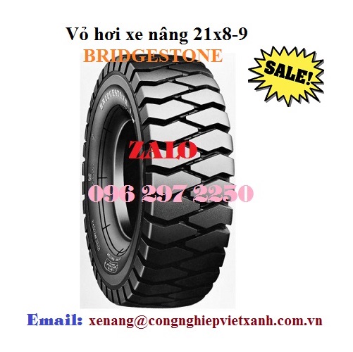 Vỏ hơi xe nâng 21×8-9 BRIDGESTONE