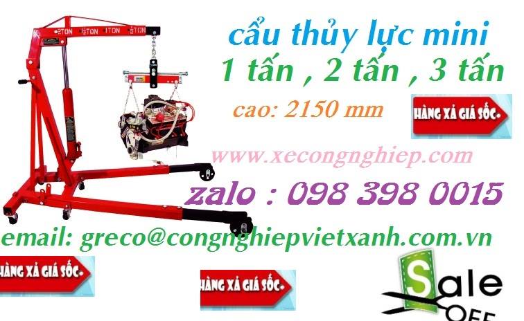 Cẩu móc động cơ nâng cao hiệu suất làm việc