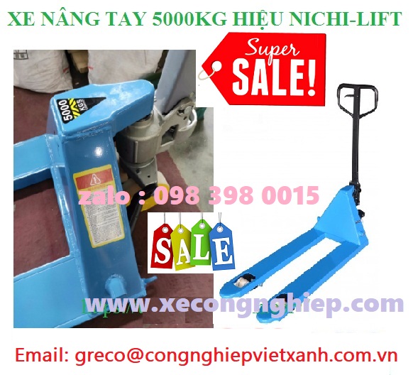 Xe nâng tay Nichi Lift