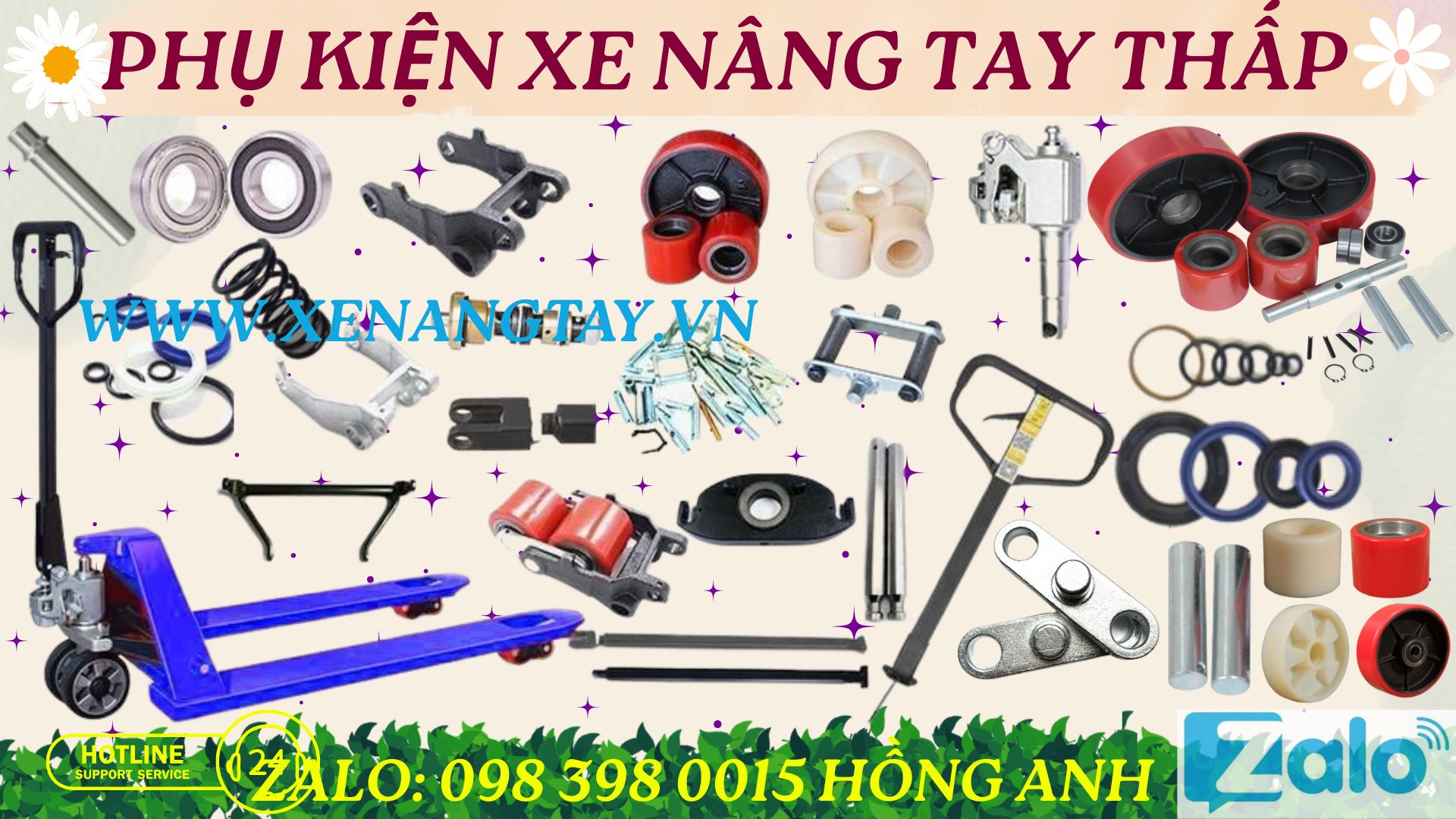 Phụ kiện xe nâng tay thấp