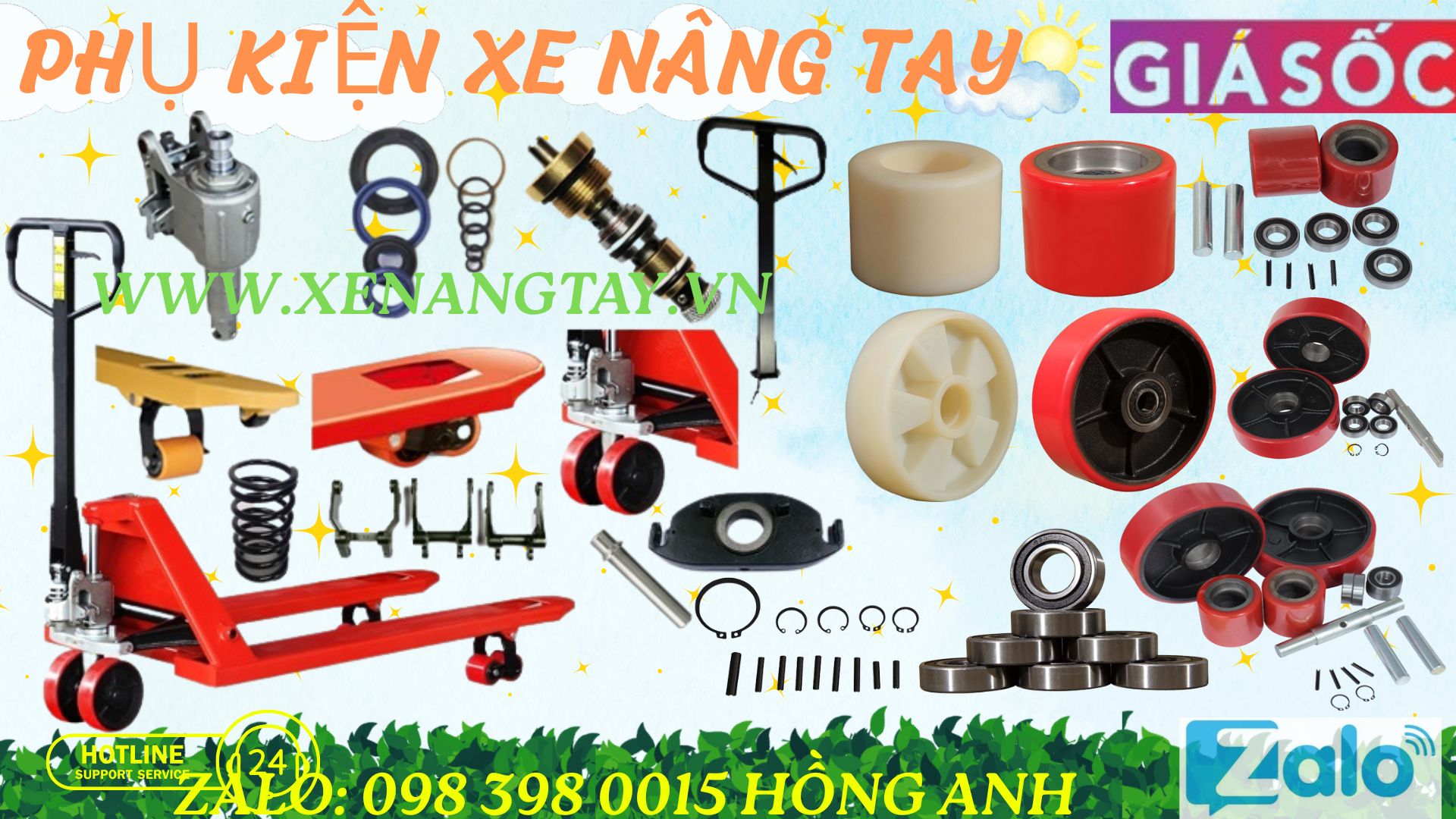 Phụ kiện xe nâng tay